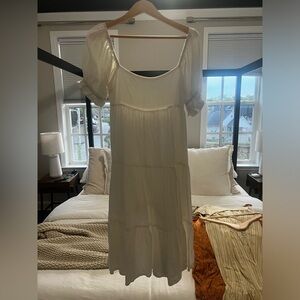 White Vestique Dress-Size small